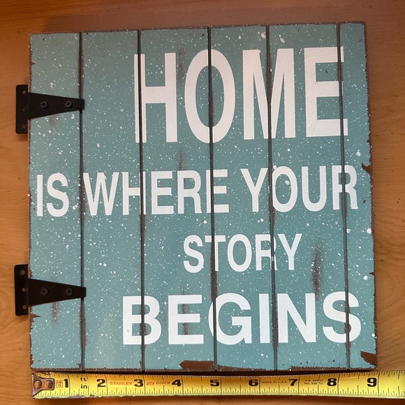 Rustic Farmhouse Wooden Home Sign - Picture 3 of 4
